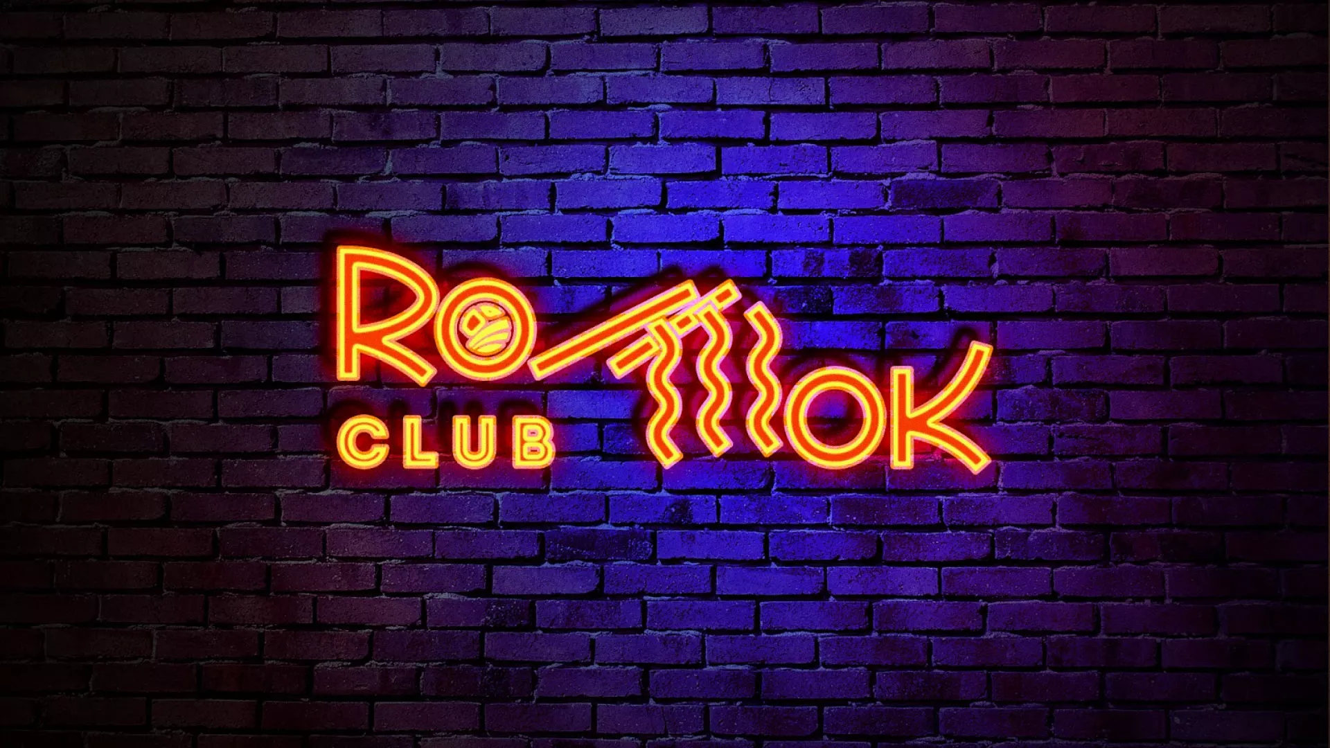 Разработка интерьерной вывески суши-бара «Roll Wok Club» в Николаевске